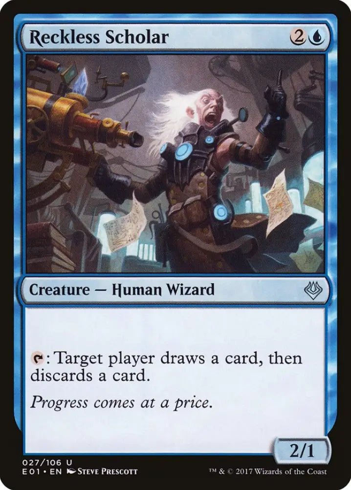Reckless Scholar [Archenemy: Nicol Bolas] - MTG Single