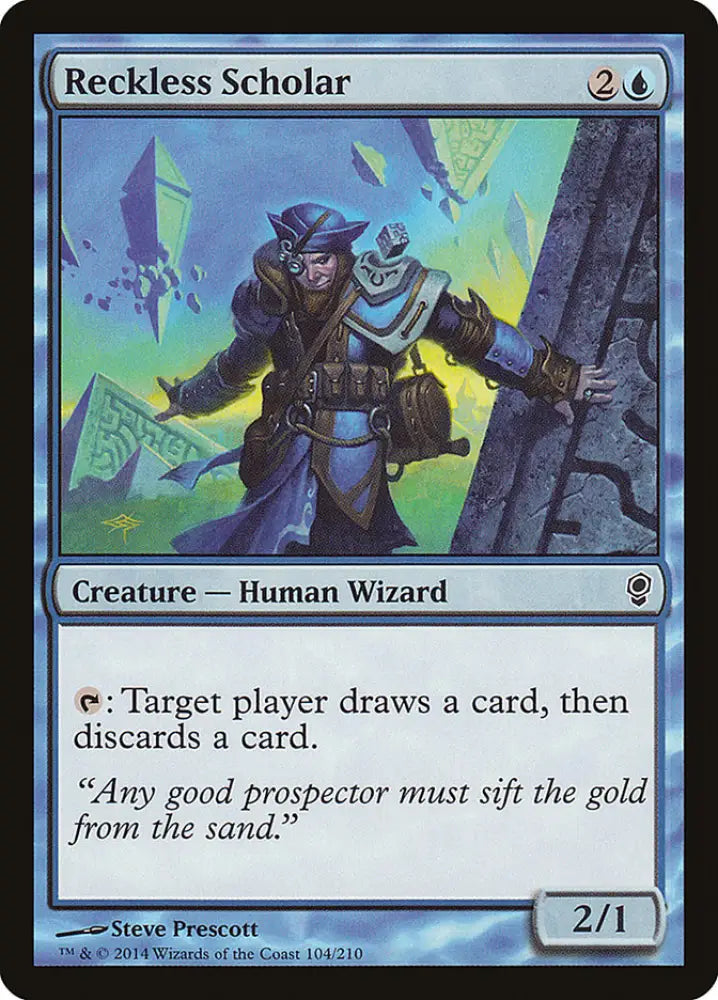 Reckless Scholar [Conspiracy] - MTG Single