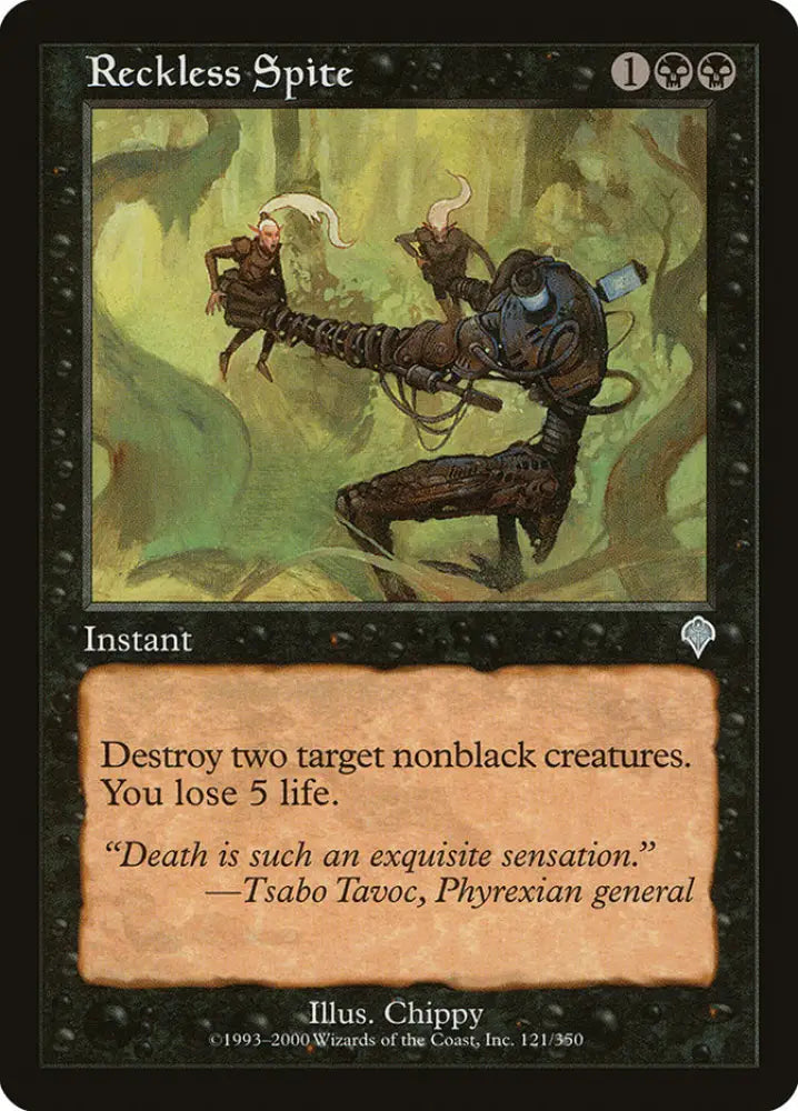 Reckless Spite [Invasion] - MTG Single