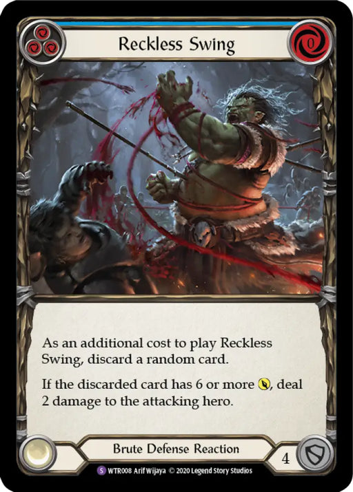 Reckless Swing [Welcome to Rathe Unlimited] Unlimited Normal - Flesh And Blood Single