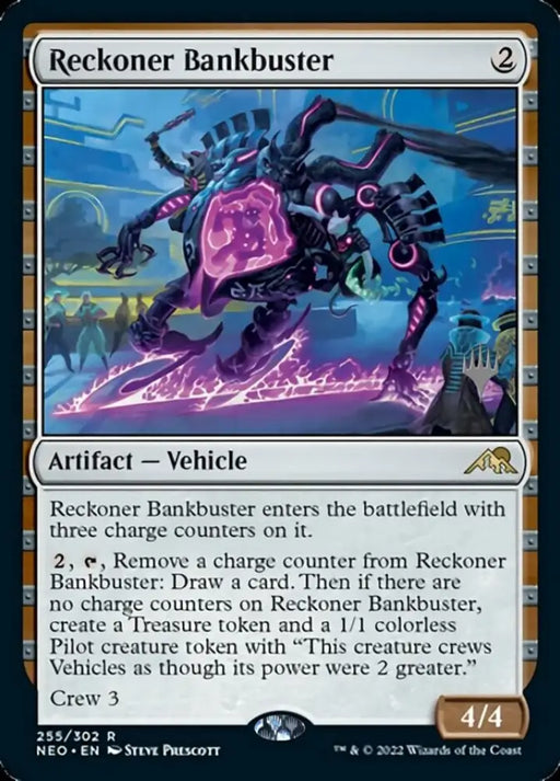 Reckoner Bankbuster (Promo Pack) [Kamigawa: Neon Dynasty Promos] - MTG Single