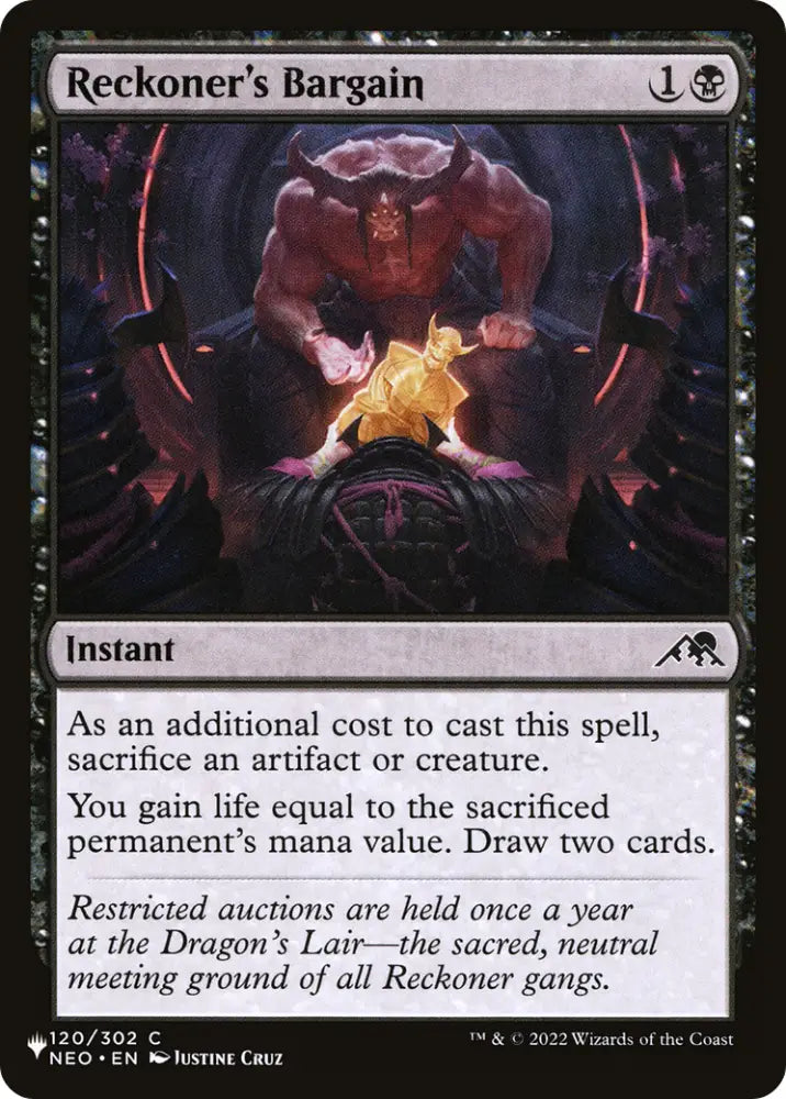 Reckoner’s Bargain [The List] - MTG Single