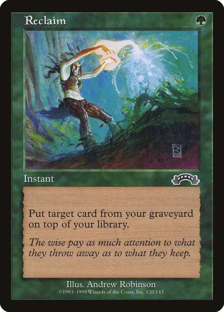 Reclaim [Exodus] - MTG Single