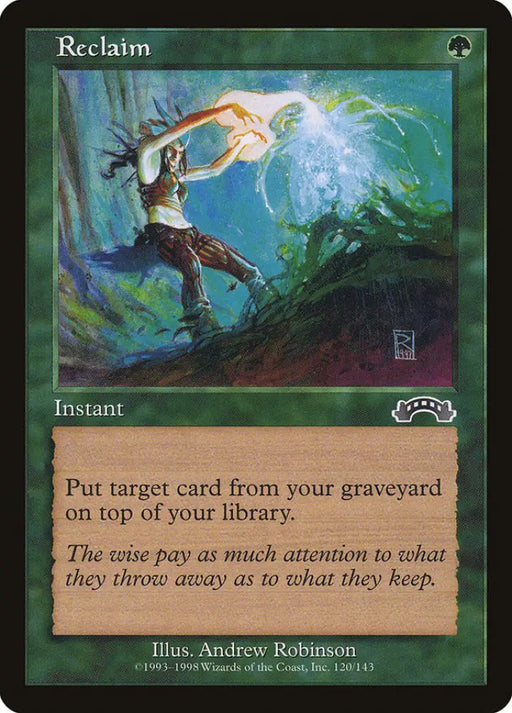 Reclaim [Exodus] - MTG Single