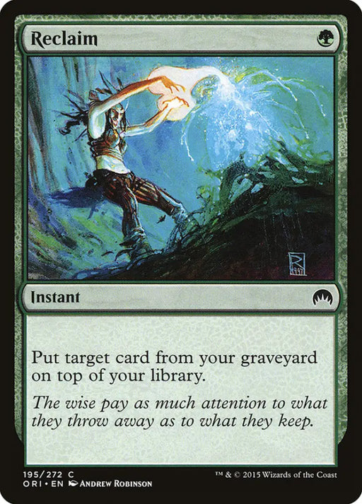 Reclaim [Magic Origins] - MTG Single