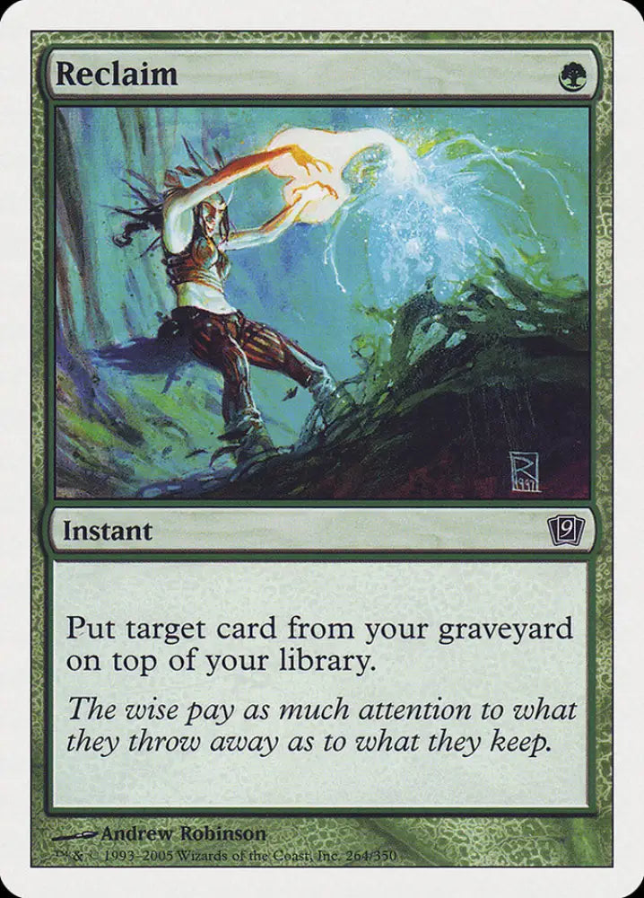 Reclaim [Ninth Edition] - MTG Single
