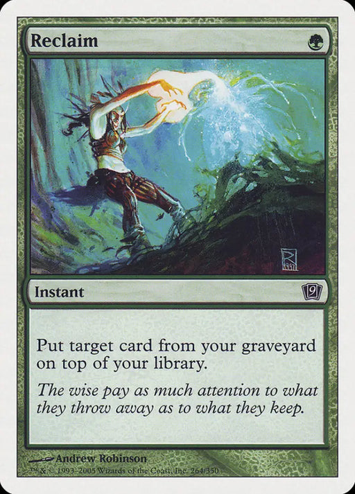 Reclaim [Ninth Edition] - MTG Single