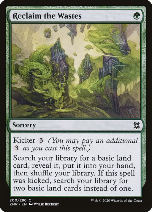 Reclaim the Wastes [Zendikar Rising] - MTG Single