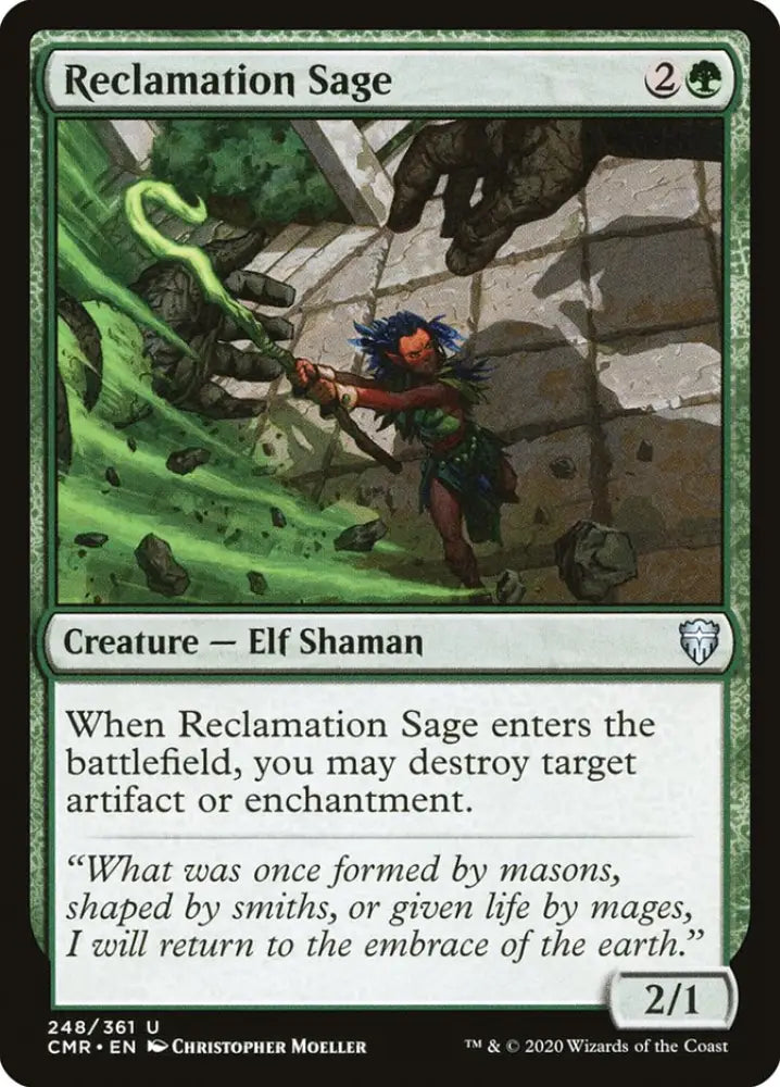 Reclamation Sage (248) [Commander Legends] - MTG Single