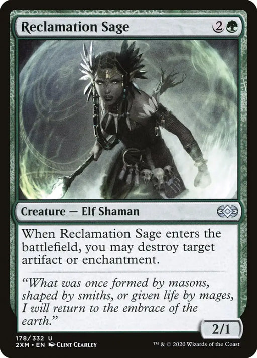 Reclamation Sage [Double Masters] - MTG Single
