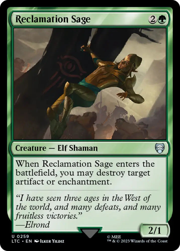 Reclamation Sage [The Lord of the Rings: Tales of Middle-Earth Commander] - MTG Single