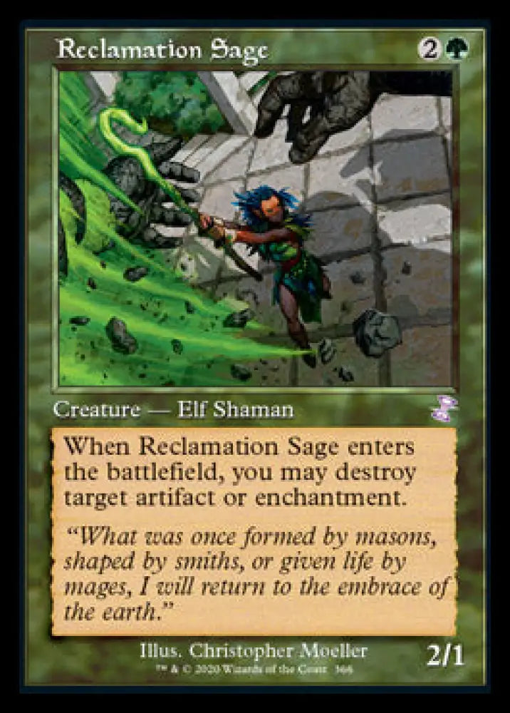 Reclamation Sage (Timeshifted) [Time Spiral Remastered] - MTG Single