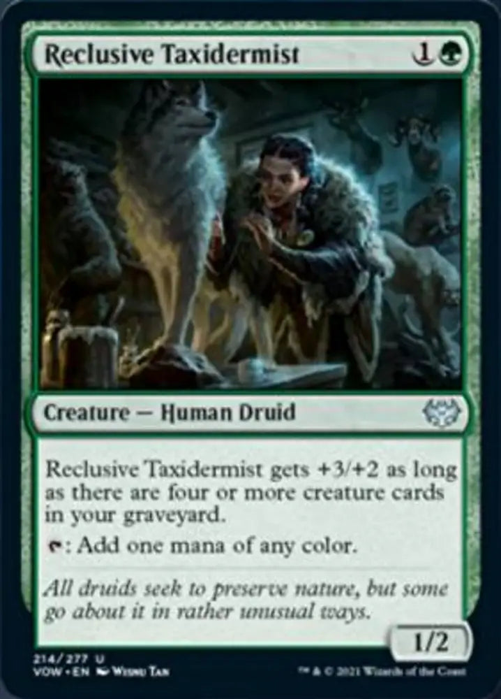 Reclusive Taxidermist [Innistrad: Crimson Vow] - MTG Single
