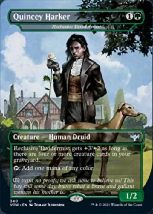 Reclusive Taxidermist - Quincey Harker [Innistrad: Crimson Vow] - MTG Single