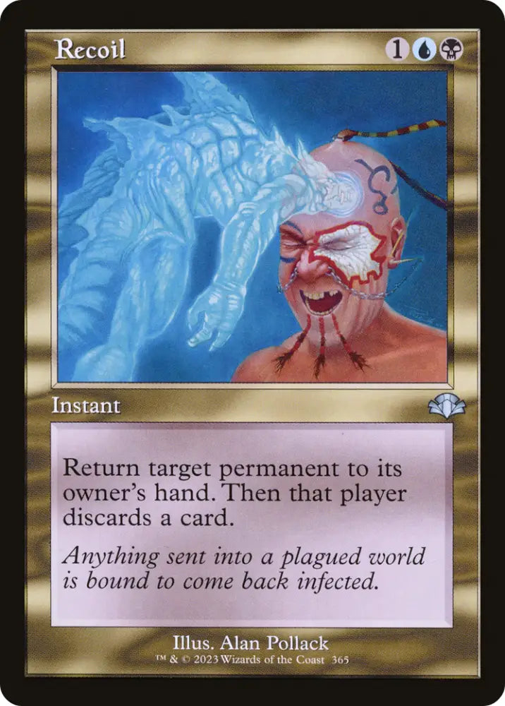 Recoil (Retro) [Dominaria Remastered] - MTG Single
