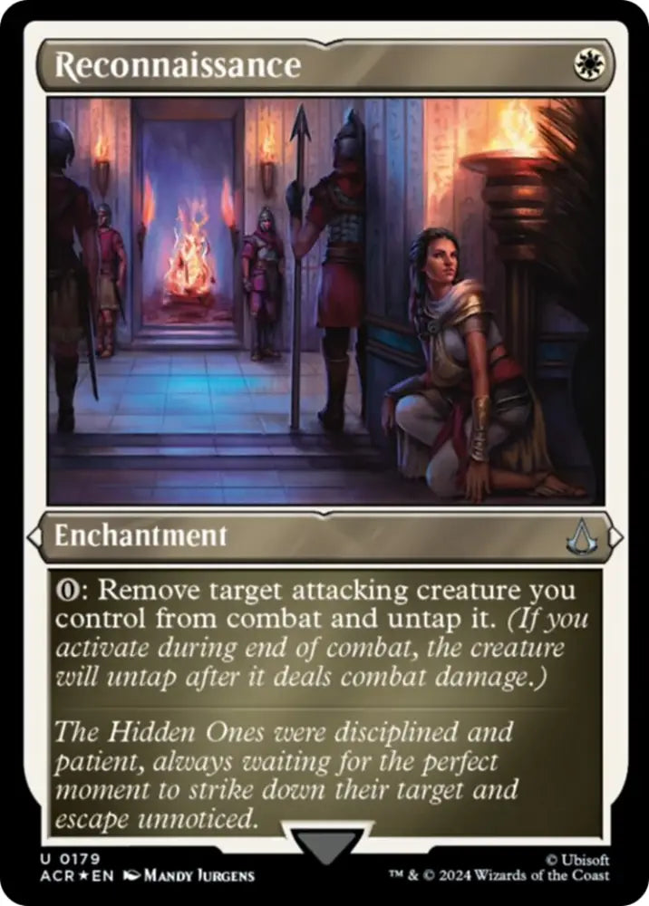 Reconnaissance (Foil Etched) [Assassin’s Creed] - MTG Single