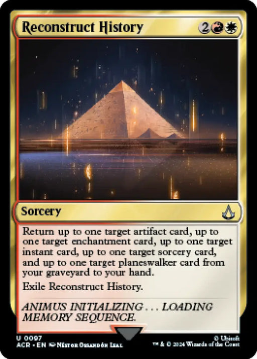 Reconstruct History [Assassin’s Creed] - MTG Single