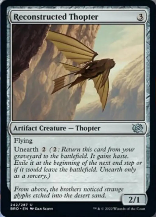 Reconstructed Thopter [The Brothers’ War] - MTG Single