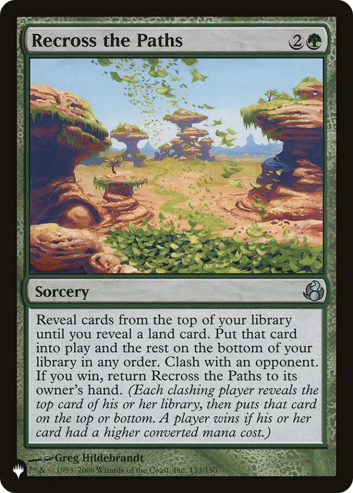 Recross the Paths [The List] - MTG Single
