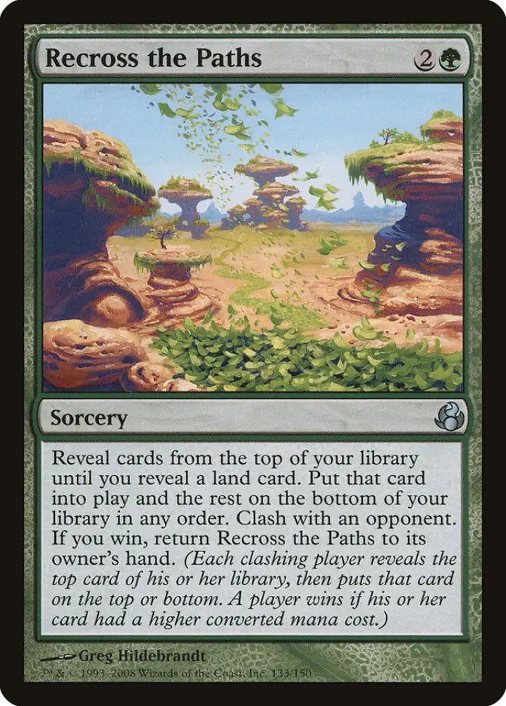 Recross the Paths [Morningtide] - MTG Single