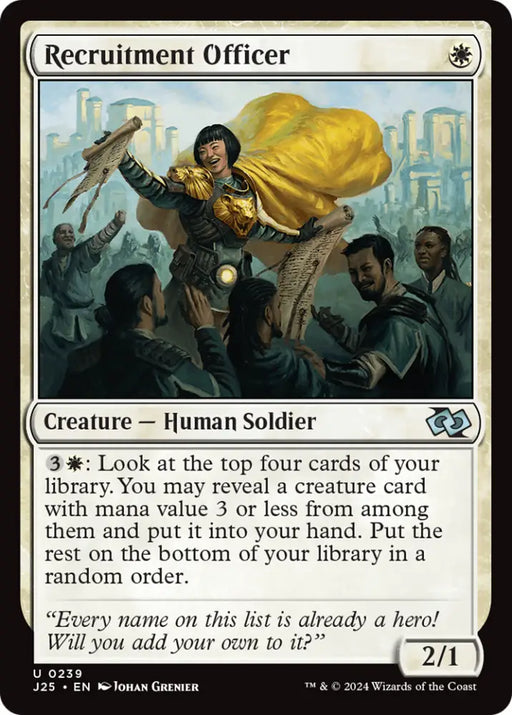 Recruitment Officer [Foundations Jumpstart] - MTG Single