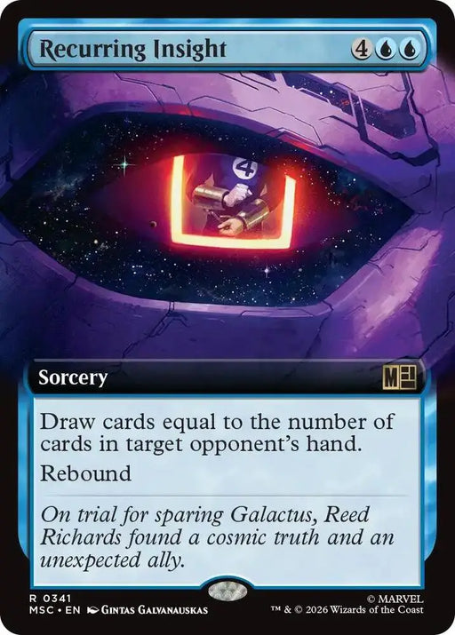 Recurring Insight (Extended Art) (341) [Marvel Super Heroes Commander]