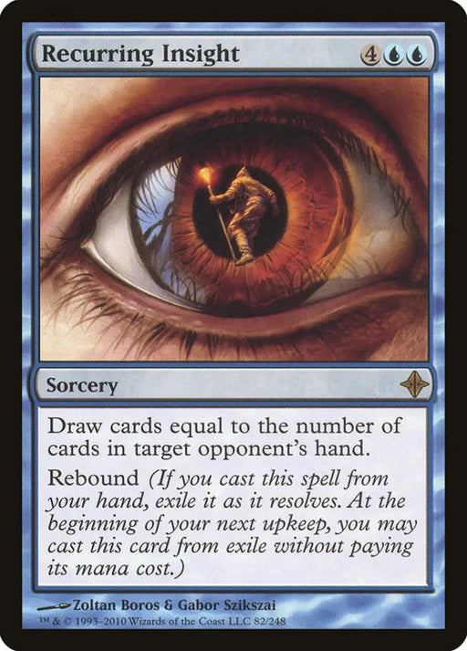 Recurring Insight [Rise of the Eldrazi] - MTG Single