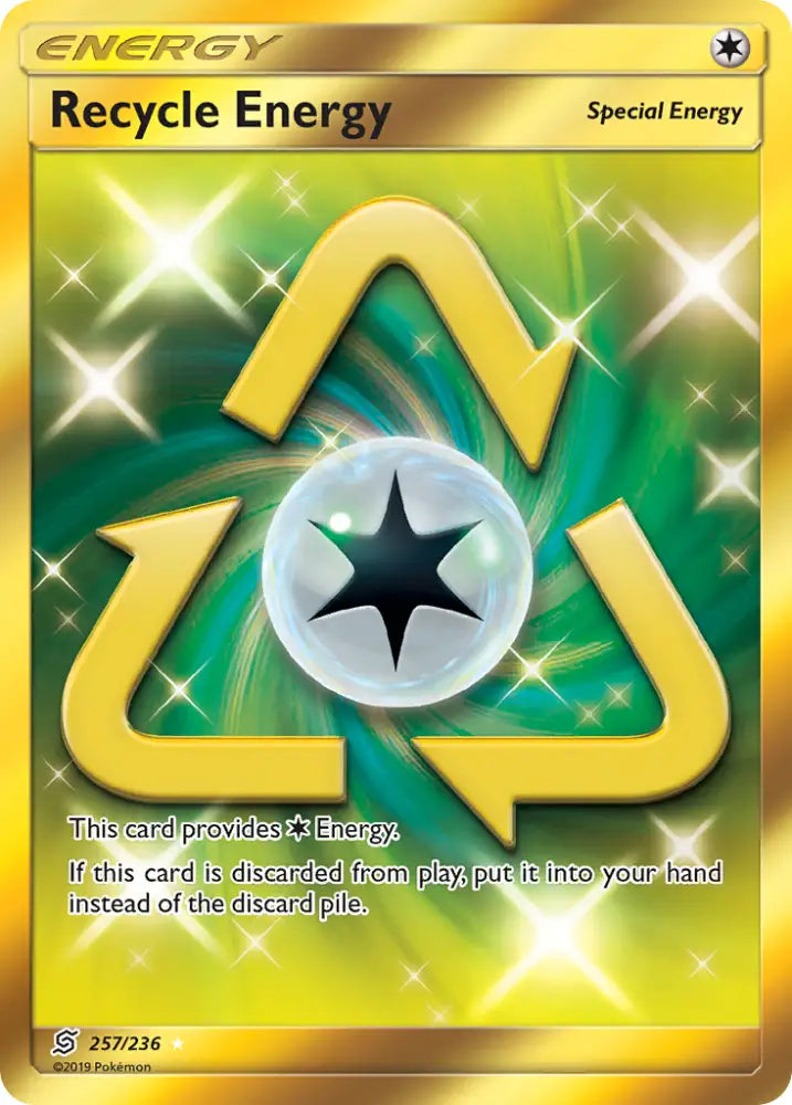 Recycle Energy (257/236) [Sun & Moon: Unified Minds] - Pokemon Single