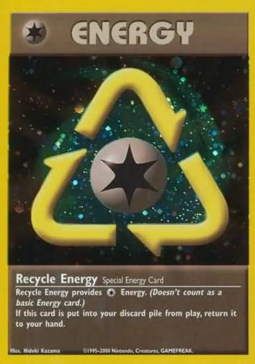 Recycle Energy (WotC 2002 League Promo) [League & Championship Cards] - Pokemon Single