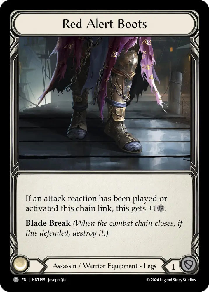 Red Alert Boots [The Hunted] - Flesh And Blood Single