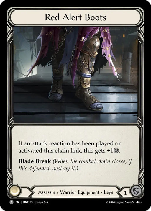 Red Alert Boots [The Hunted] - Flesh And Blood Single