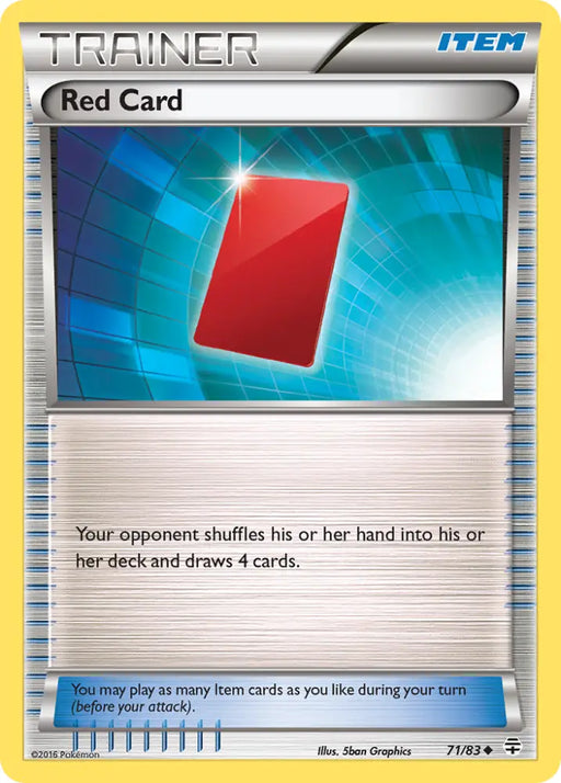 Red Card (71/83) [XY: Generations] - Pokemon Single