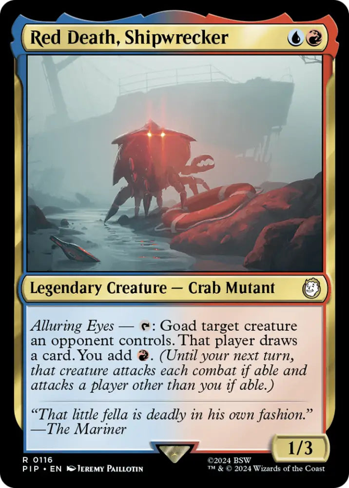 Red Death Shipwrecker [Fallout] - MTG Single