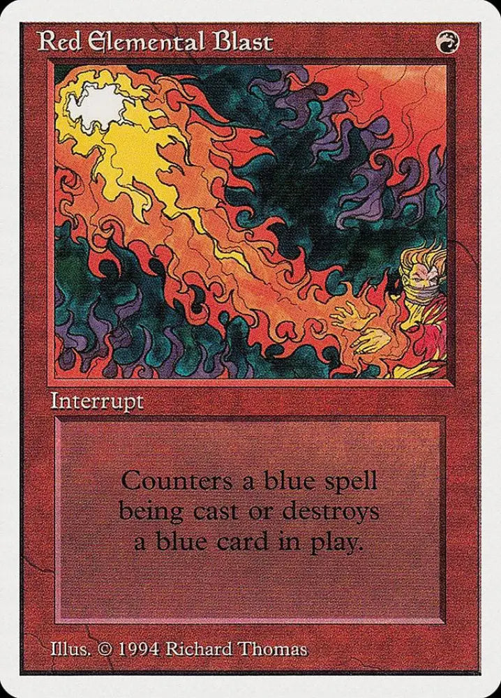 Red Elemental Blast [Summer Magic / Edgar] - MTG Single