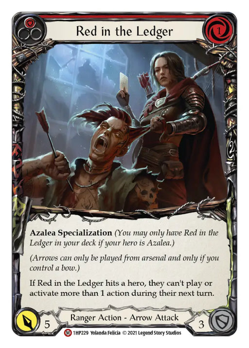 Red in the Ledger [1HP229] (History Pack 1) - Flesh And Blood Single