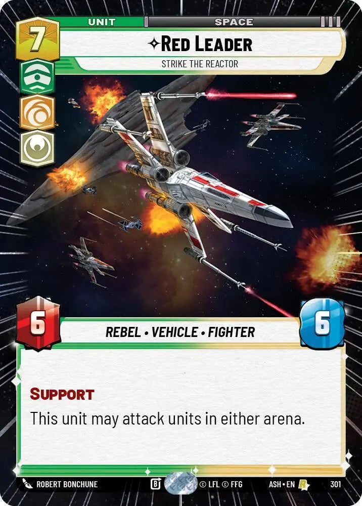 Red Leader - Strike the Reactor (Hyperspace) (301) [Ashes of the Empire]