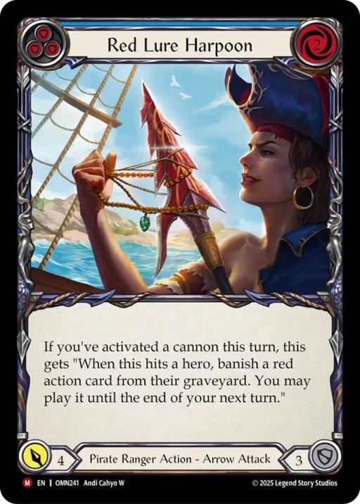 Red Lure Harpoon (Blue) (OMN241) [Omens of the Third Age]