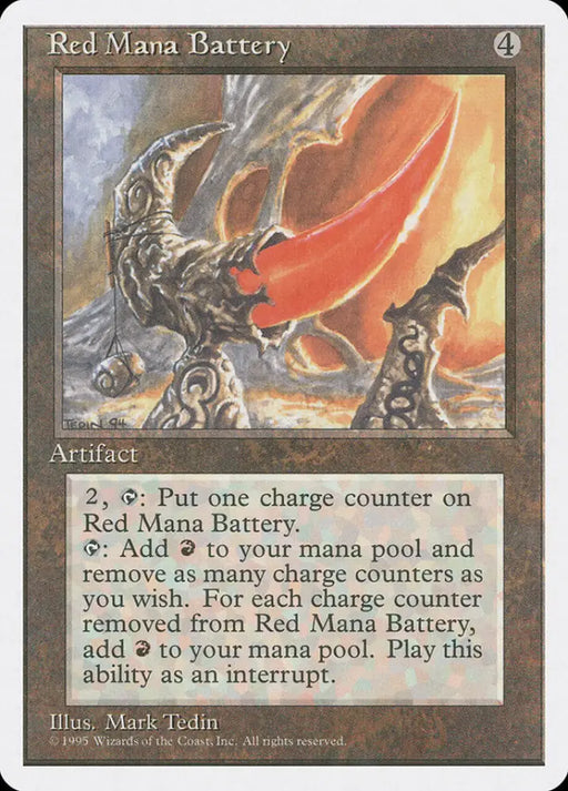Red Mana Battery [Fourth Edition] - MTG Single