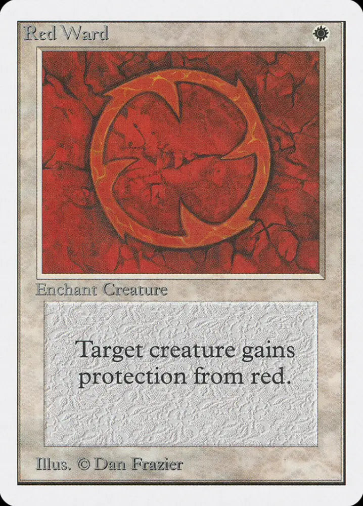 Red Ward [Unlimited Edition] - MTG Single