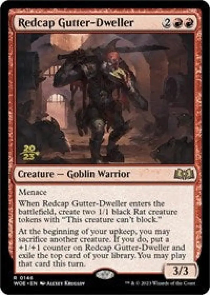 Redcap Gutter-Dweller (146) [Prerelease Cards]