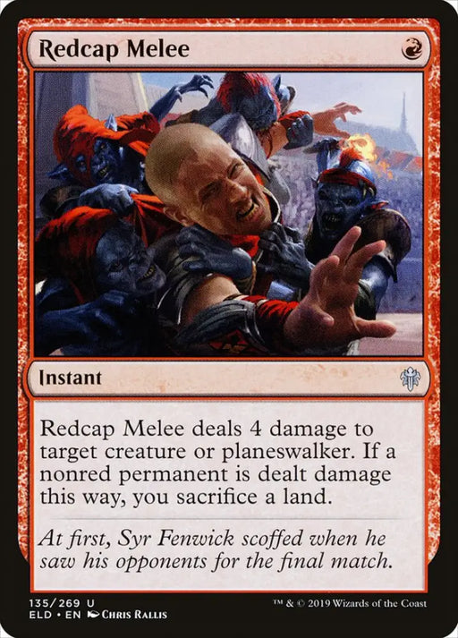 Redcap Melee [Throne of Eldraine] - MTG Single