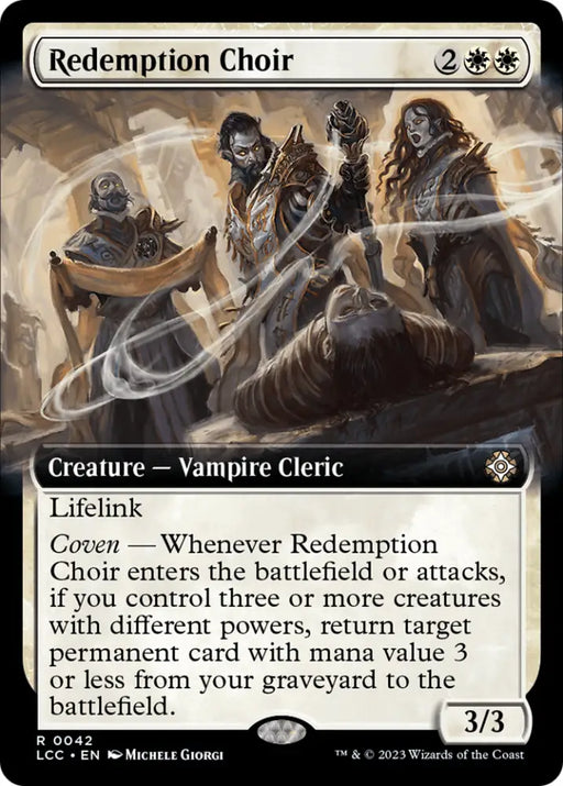 Redemption Choir (Extended Art) [The Lost Caverns of Ixalan Commander] - MTG Single