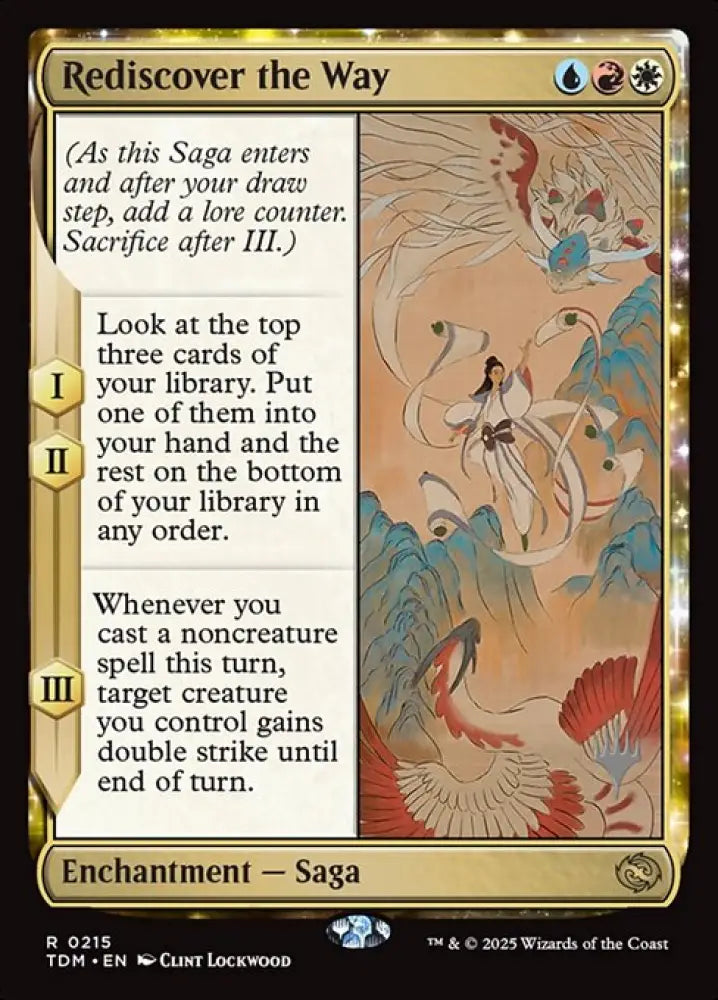 Rediscover the Way (215p) [Tarkir: Dragonstorm Promos]