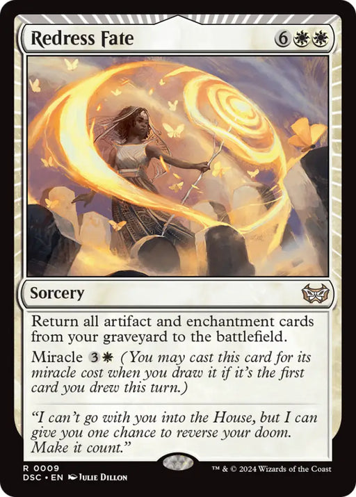 Redress Fate [Duskmourn: House of Horror Commander] - MTG Single