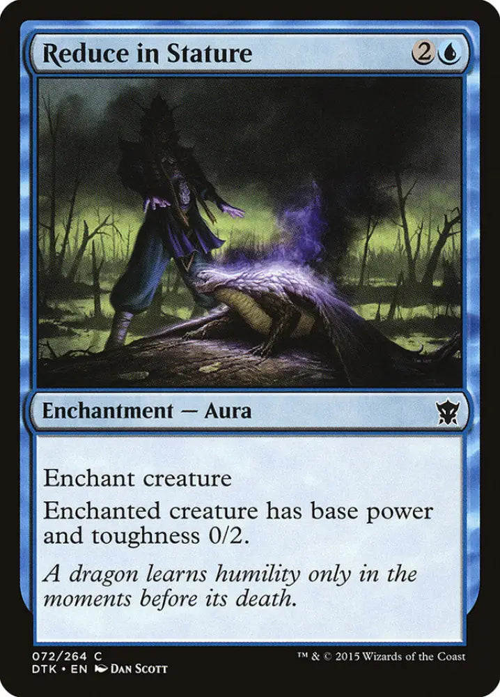 Reduce in Stature [Dragons of Tarkir] - MTG Single
