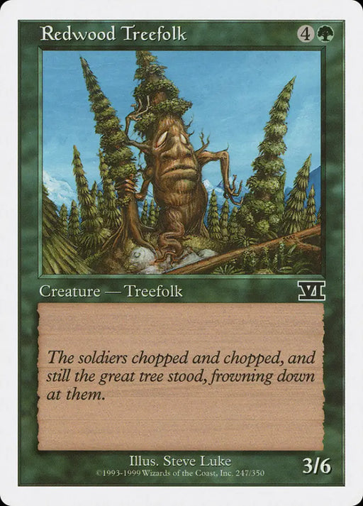 Redwood Treefolk [Classic Sixth Edition] - MTG Single