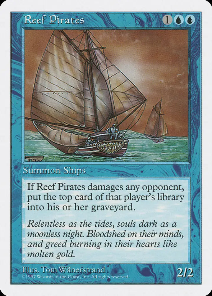 Reef Pirates [Fifth Edition] - MTG Single