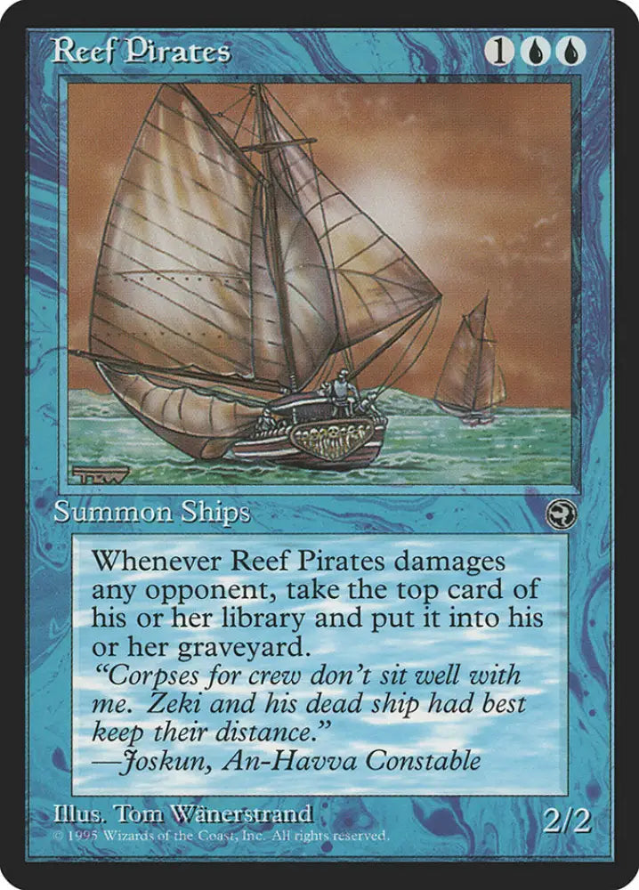 Reef Pirates (Joskun Flavor Text) [Homelands] - MTG Single