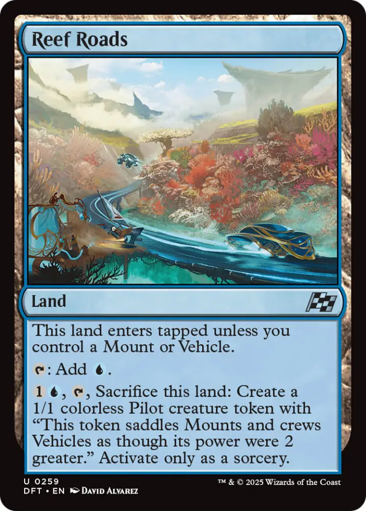 Reef Roads [Aetherdrift] - MTG Single