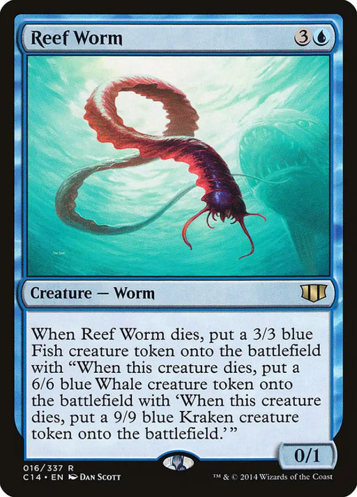 Reef Worm [Commander 2014] - MTG Single